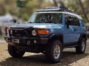 2012 Toyota Fj Cruiser with Blue Exterior