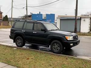 Black 2000 Toyota Land Cruiser