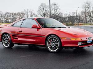 Red 1991 Toyota MR2