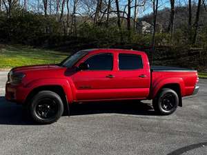 Red 2015 Toyota Tacoma