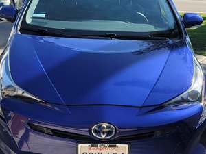 Blue 2018 Toyota Prius