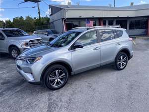 Silver 2018 Toyota Rav4