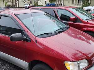 Red 1999 Toyota Sienna