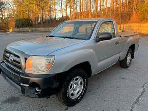 Silver 2010 Toyota Tacoma