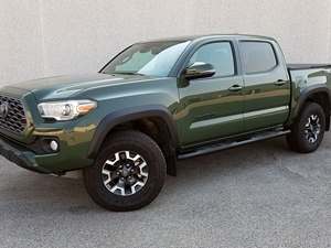 Green 2021 Toyota Tacoma