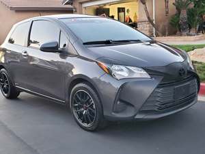 Gray 2018 Toyota Yaris