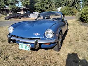 1970 Triumph Spitfire with Blue Exterior