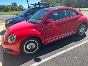 Red 2012 Volkswagen Beetle