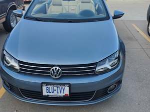 Blue 2012 Volkswagen Convertible EOS Executive 