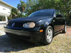 2000 Volkswagen Golf with Black Exterior