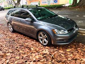 Gray 2015 Volkswagen Golf SportWagen