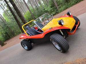 Orange 1971 Volkswagen Meyers Manxx Dune Buggy