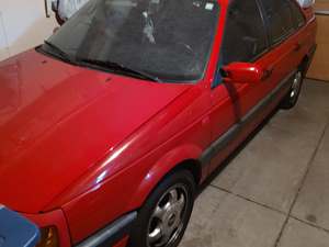 1994 Volkswagen Passat with Red Exterior