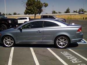 Blue 2007 Volvo C70 T5