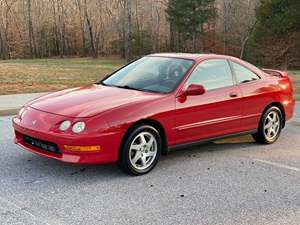 Red 1998 Acura Integra
