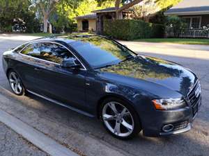 2009 Audi A5 Coupe with Gray Exterior