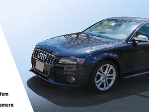 Blue 2011 Audi S4