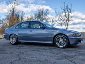 Blue 2001 BMW 5 Series