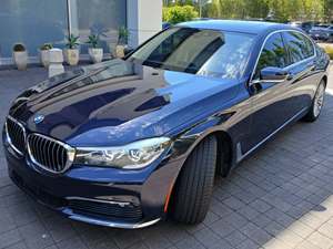 Black 2017 BMW 740i
