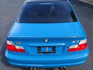 Blue 2002 BMW M3