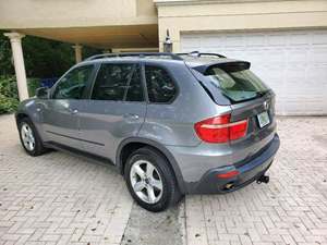 Blue 2007 BMW X5