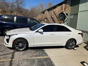 2020 Cadillac CT4-V with White Exterior