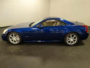 Blue 2004 Cadillac XLR