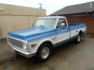 1972 Chevrolet C/K 20 Series with Blue Exterior