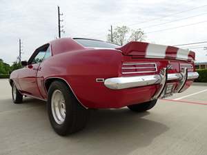 Red 1969 Chevrolet Camaro