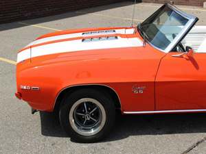 Orange 1969 Chevrolet Camaro