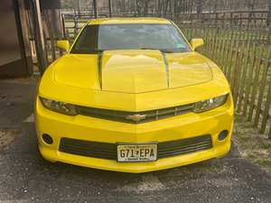 Yellow 2014 Chevrolet Camaro