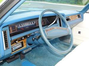 Blue 1975 Chevrolet Caprice