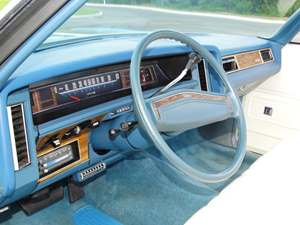 1975 Chevrolet Caprice with Blue Exterior