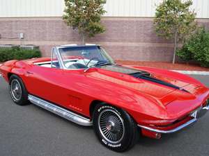 Red 1967 Chevrolet Corvette