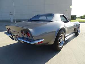 Silver 1971 Chevrolet Corvette