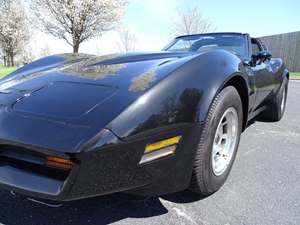 Black 1980 Chevrolet Corvette