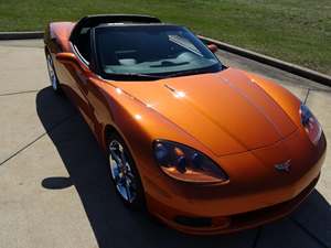 Orange 2009 Chevrolet Corvette