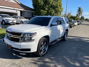 White 2016 Chevrolet Tahoe