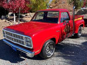 Red 1979 Dodge Li'l Red Express 