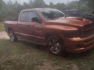 Orange 2005 Dodge Ram 1500