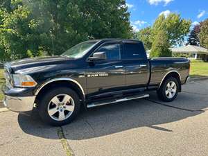 Black 2012 Dodge Ram 1500