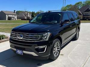 Black 2018 Ford Expedition Max Limited