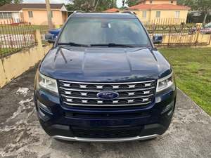 Blue 2017 Ford Explorer