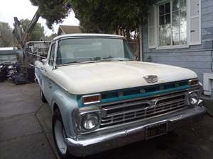 Blue 1966 Ford F-150