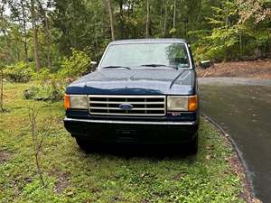 Blue 1990 Ford F-150