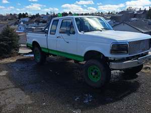 White 1992 Ford F-150