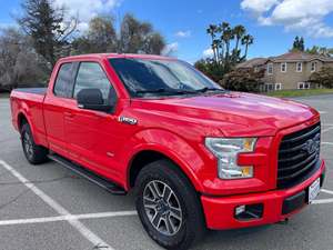 Red 2015 Ford F-150