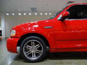 Red 2002 Ford F-150 SVT Lightning