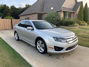 Blue 2012 Ford Fusion