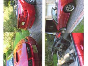 Red 2001 Ford Mustang